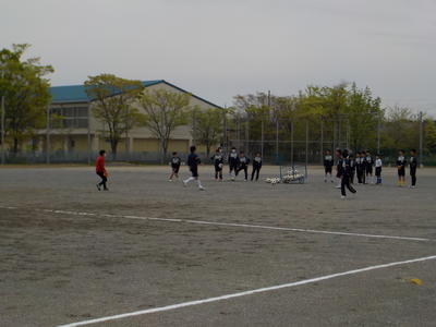 朝練習再開５