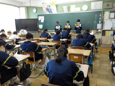 東京校外学習しおり読み合わせ２
