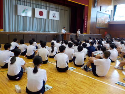 修学旅行事前指導４