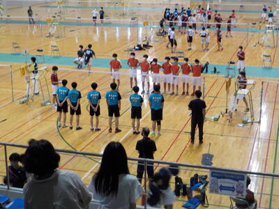 バドミントン県大会１