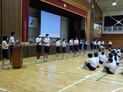 ３学年集会１