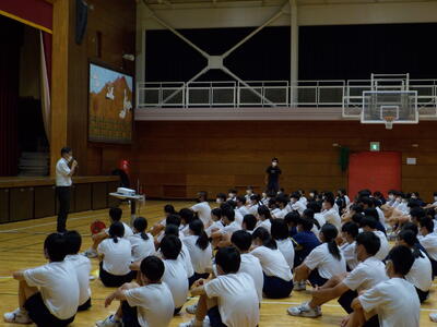 ３学年集会３