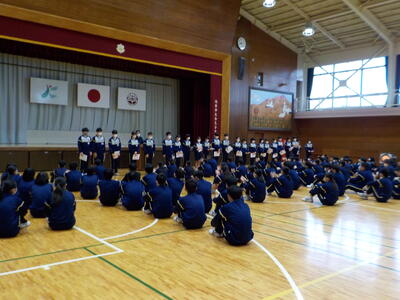 学年朝会７