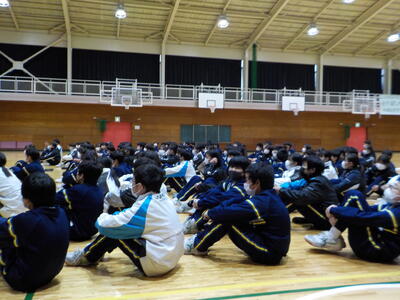 １学年集会４