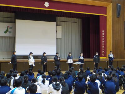 １学年集会５