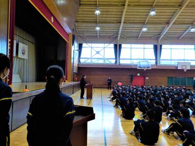 学年朝会１