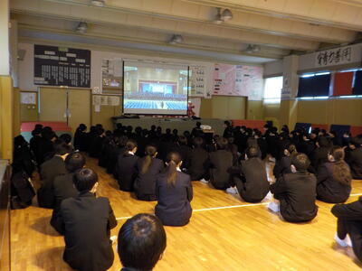 ３学年集会１